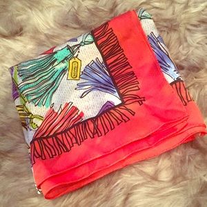 Coach Silk Scarf